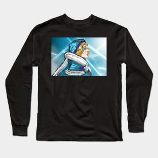 Crystal maiden fan art dota2 Long Sleeve T-Shirt